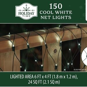 Christmas Cool White Lights - Lot of 8